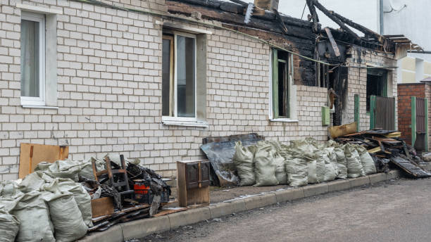 Professional Emergency Fire Cleanup technician working in Princeton, MN